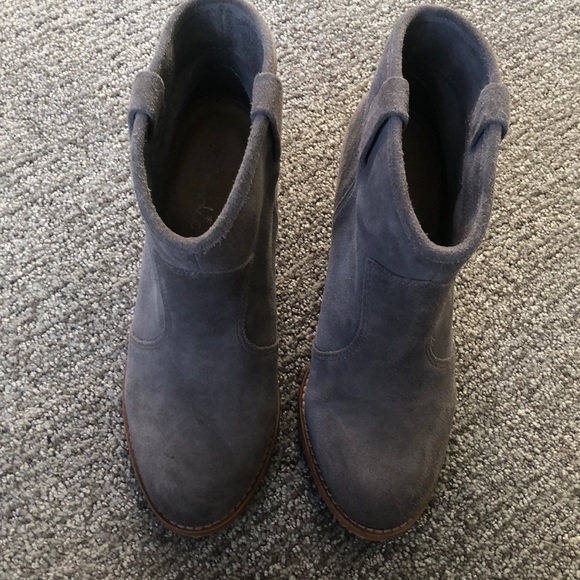 Splendid Brand, grey suede, booties - Picture 2 of 6